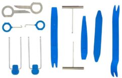 TECLAS PARA DESMONTAR TAPICERÍA DE LA RADIO VW AUDI BMW 12 EL.