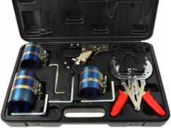 KIT DE MONTAJE DE AROS DE PISTÓN, BANDAS, ALICATES