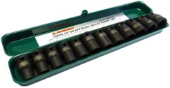 Juego de vasos de impacto vasos de impacto 8-19mm 3/8' 12 uds. Jonesway