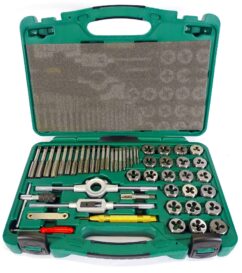 MACHOS Y Matrices M3-M12 JUEGO DE 50 PIEZAS + SOPORTES JONNESWAY
