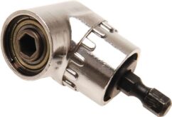Portapuntas angular 1/4' para destornillador BGS-Technic de 37 mm, Alemania