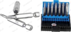 Extractores de pasadores Torx T10-T40, 7 uds. BGS-Alemania
