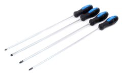 DESTORNILLADORES SUPERLARGOS 450MM 4uds PH1, PH2 5, 6
