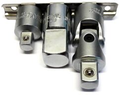 REDUCCIONES DE JUNTAS 1/2'' x 3/8'' y 1/2'' x 3/4'' SET 1/2'' 3PCS JONNESWAY