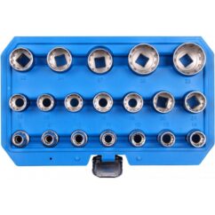 VASOS ESTRIADOS DE 12 ÁNGULOS PARA MUCHOS TIPOS DE TORNILLOS, JUEGOS 8-32MM E-TORX, PULGADAS, ETC.