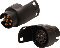 Adaptador de enchufe adaptador de 13 a 7 clavijas enchufe de remolque grúa