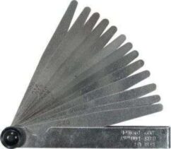 Galga de espesores de 20 hojas, 0,05-1,0 mm Condor-Alemania