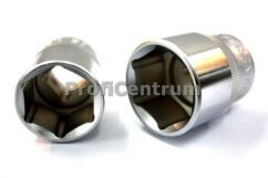Vaso 17 mm llave de vaso 3/8' 6 puntas, Jonnesway