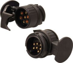 Adaptador enchufe remolque 13 a 7 pines