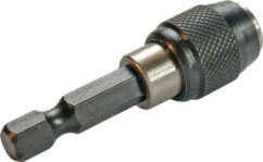 Portapuntas de 1/4'' con conector rápido, 50 mm BGS-Technic-Alemania