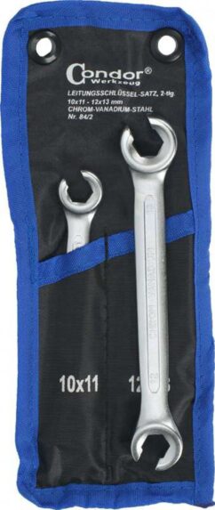 Llaves poligonales abiertas 10-13 mm, 2 uds. Cóndor-Alemania
