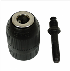 Portabrocas 13 1/2 con adaptador, SILVER autosujetante
