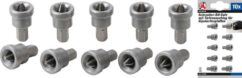 Brocas PH2 con tope de profundidad para placas de yeso, 10 uds.