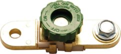 Interruptor de corriente de tierra de batería, perno 250A BGS-Technic-Alemania