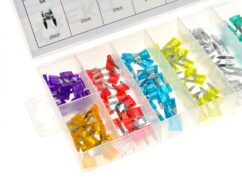 Juego de fusibles para coche de 140 uds. 3-30 amperios
