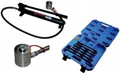 Extractor de inyectores con adaptadores bomba + actuador 20T