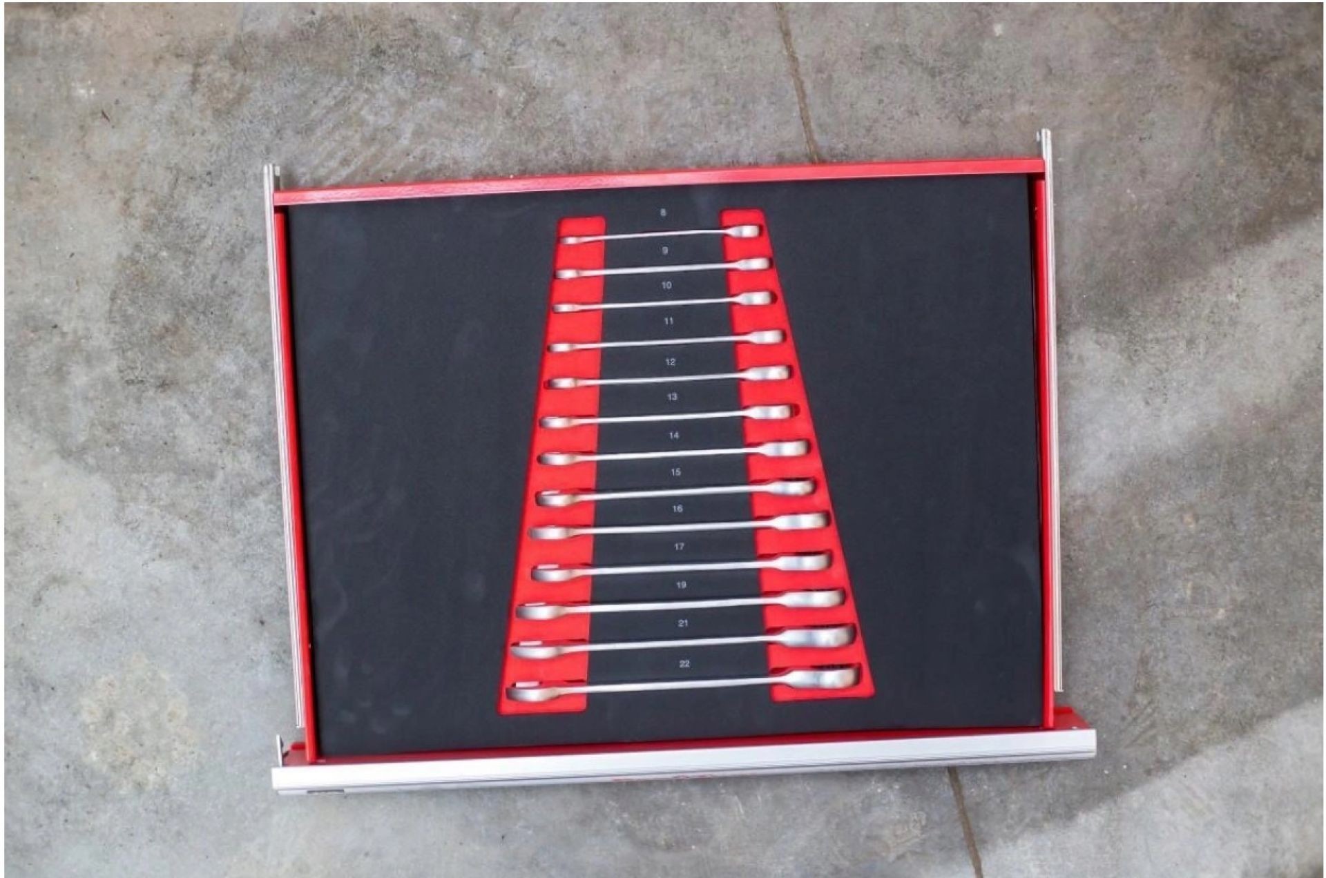 CARRO MUEBLE DE TALLER DE 7 CAJONES CRV 250 ELEMENTS - Imagen 10