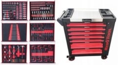 CARRO MUEBLE DE TALLER DE 7 CAJONES CRV 250 ELEMENTS