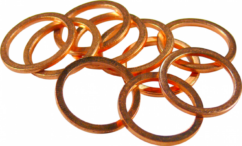 ARANDELAS COBRE M15 10 UDS. ALEMANIA CÓNDOR