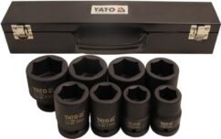 JUEGO DE VASOS DE IMPACTO LARGO 22-41 MM 3/4'' 6 KT