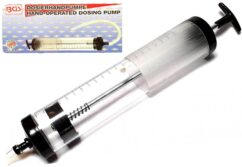 Jeringa con bomba manual de 500 ml para aceite y líquido de frenos, BGS-Alemania