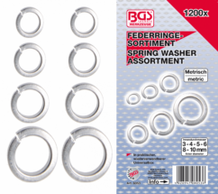 ARANDELAS DE RESORTE 1200 UDS. BGS ALEMANIA