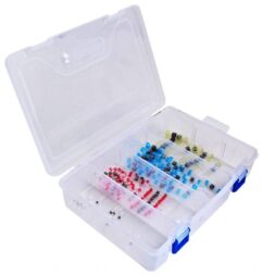CONECTORES CAMISA TERMORETRÁCTIL JUEGO DE CONECTORES DE CABLE AWG 90 piezas