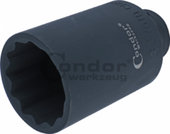 VASO DE IMPACTO 1/2'' 36 MM 12 ANGULARES LARGO