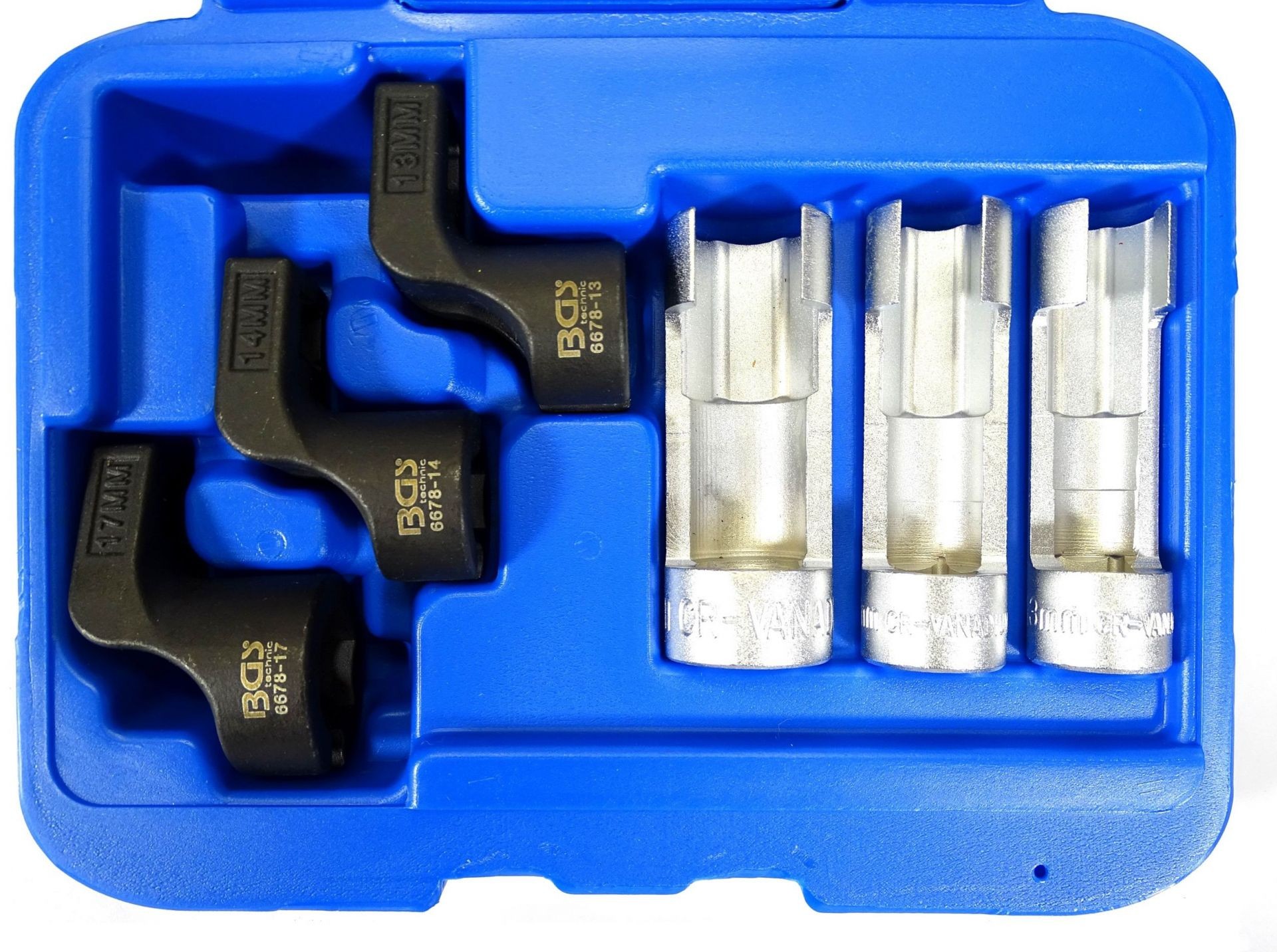 Llaves para sensores de temperatura de gases de escape EGT/NOX, 6 uds. BGS-Alemania
