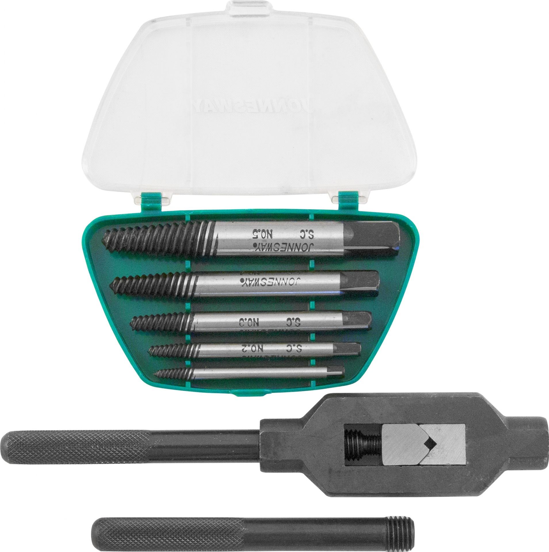 DRIVERS 3-18MM CON MANDO 1/2'' 1/4'' JONNESWAY