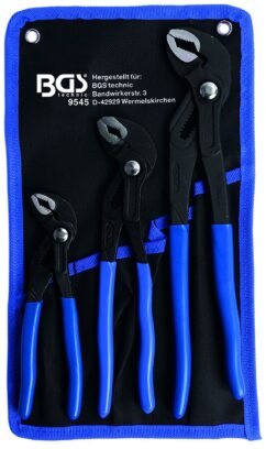 ALICATES AJUSTABLES UNIVERSALES PARA TUBO 175-300mm 3 UDS. técnica BGS