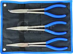 ALICATE CURVO LARGO RECTO 3 PZ CONDOR ALEMANIA