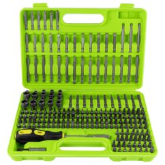 DESTORNILLADOR CON PUNTAS 1/4'' GRANDE JUEGO 208 ELEMENTOS. JBM MIXTO