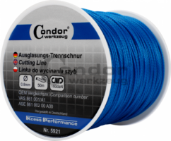 HILO PARA CORTE DE VIDRIO, LISO, 0,8mm 50m CONDOR-ALEMANIA