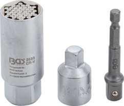 Removedor para tornillos de gancho inusuales y dañados, juego universal, 9-21 mm, para destornillador
