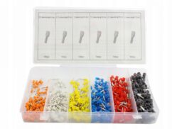 JUEGO DE TERMINALES Y CONECTORES DE CABLES 600 uds.