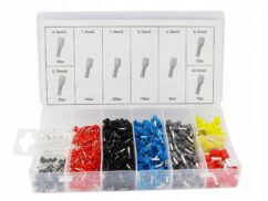 JUEGO DE TERMINALES Y CONECTORES DE CABLES 685 uds.