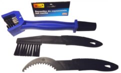 CEPILLOS JUEGO DE CEPILLOS PARA LIMPIAR LA CADENA DE MOTO