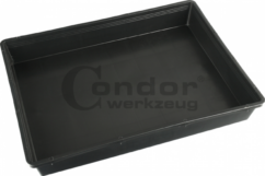 CUBO PARA DRENAJE DE ACEITE Y FLUIDOS 16 L 56X42X8cm, Condor-Alemania