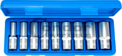VASOS TORX LARGOS, E10-E24 9 uds. 1/2' CONDOR-Alemania