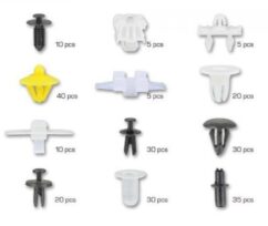PINS PARA TAPICERÍA CLIPS PARA COCHE MERCEDES 270 uds.