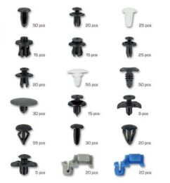 PINS PARA TAPICERÍA CLIPS PARA COCHE MAZDA 475 uds.