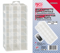 Caja organizadora contenedor con compartimentos 210x110mm BGS-Alemania