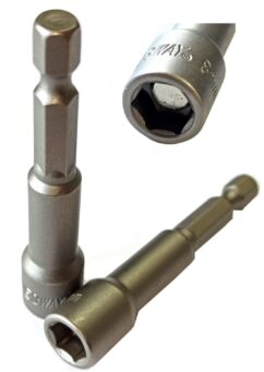 VASO MAGNETICO 8MM PARA DESTORNILLADOR 1/4'' x 65MM