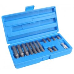 Juego de puntas RIBE M7-M14 + adaptador, 14 uds. satra