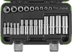 VASOS TORX E4-E24 28 UNIDADES JBM 1/2'' 1/4'' 3/8''