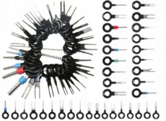 LLAVES EXTRACTORAS PARA DESMONTAJE DE PINS, 38 ELEMENTOS