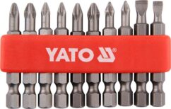 PUNTAS, PUNTAS, PUNTAS DE DESTORNILLADOR PH, PZ, PLANAS YATO 10 EL.