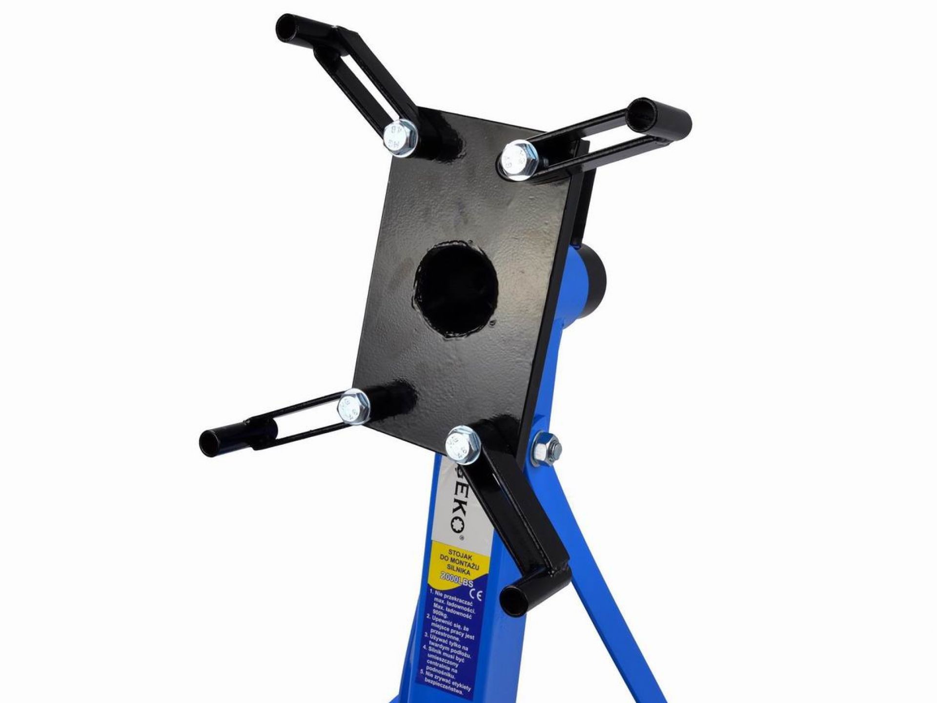 SOPORTE CARRO ASA MOTOR 900 kg/2000 LB PLEGABLE SÓLIDO - Imagen 4