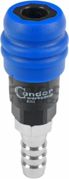 TOMA DE CONECTOR RÁPIDO TAPÓN 1/4'' PARA MANGUERA 12mm Condor-Alemania